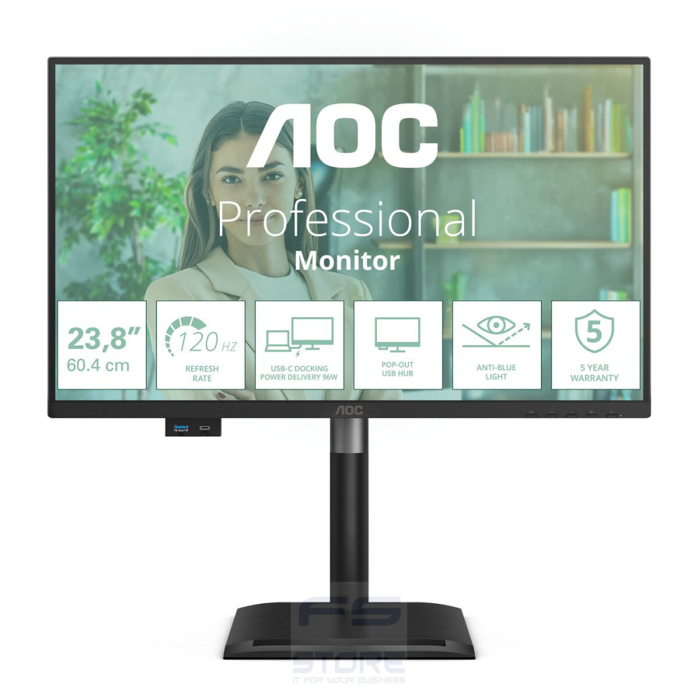AOC 24P4CV Monitor PC 60,5 cm (23.8\