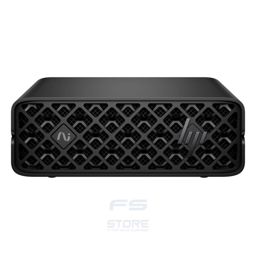 HP ZGX Nano G1n AI GB10 128 GB LPDDR5x-SDRAM 4 TB SSD Linux Mini PC Stazione di lavoro AI Workstation, AI PC Nero