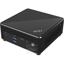 MSI CUBI N ADL S-225BEU barebone per PC/stazione di lavoro PC con dimensioni 0,69 l Nero N100