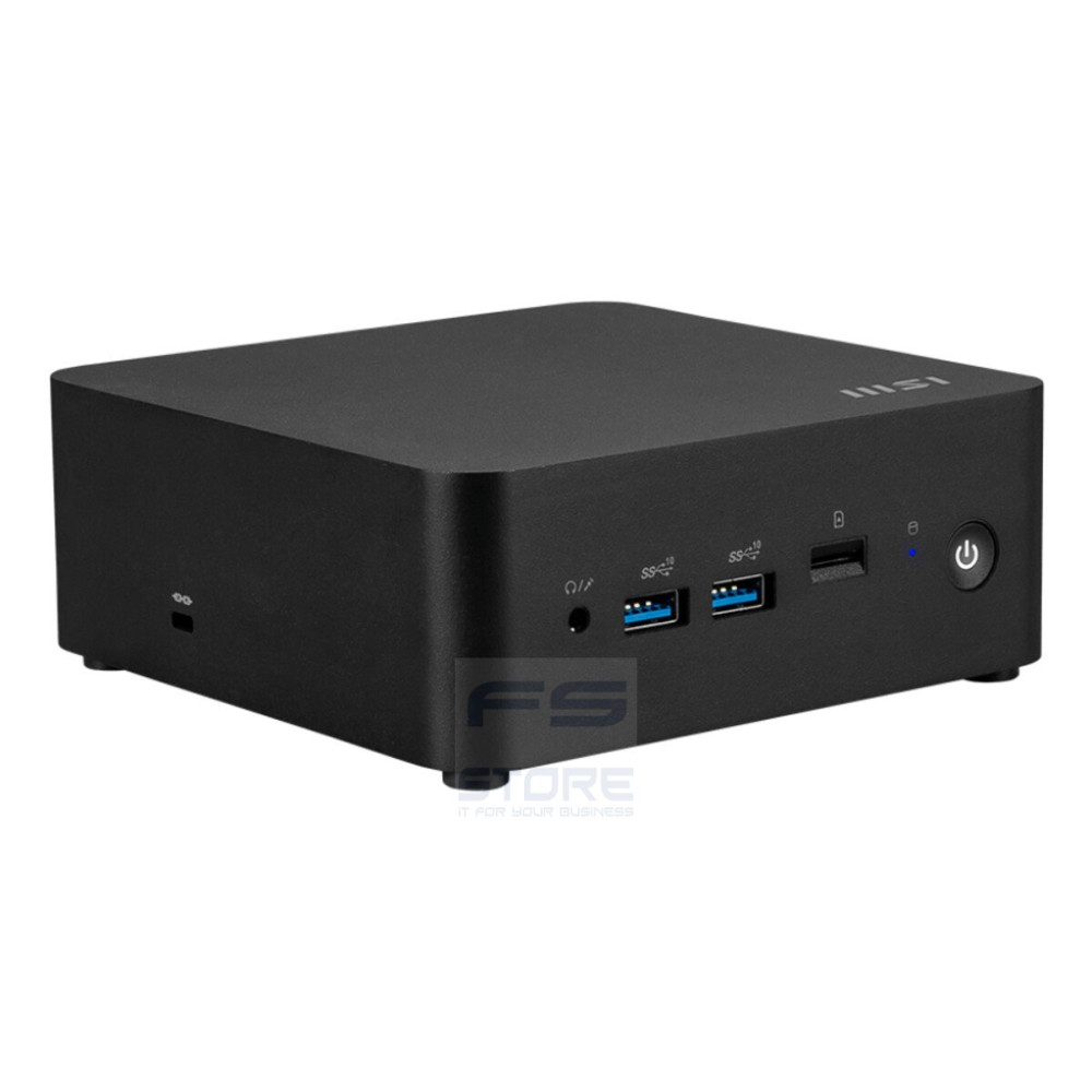 MSI CUBI NUC AI 1UMG-019BEU barebone per PC/stazione di lavoro Nero 125H Intel SoC