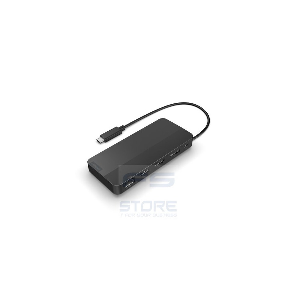Lenovo 40B90100EU replicatore di porte e docking station per laptop Cablato USB 3.2 Gen 1 (3.1 Gen 1) Type-C Nero