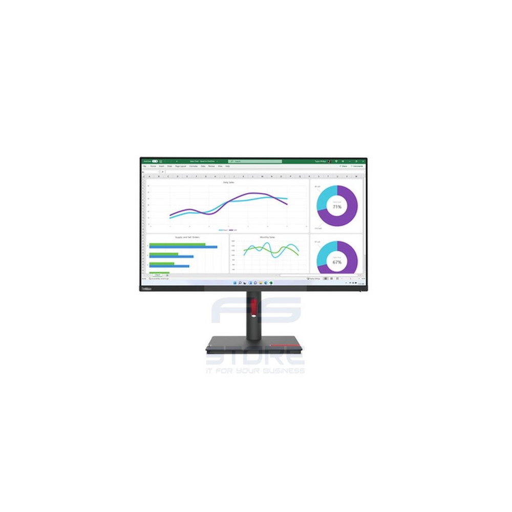 Lenovo ThinkVision T32h-30 Monitor PC 80 cm (31.5\