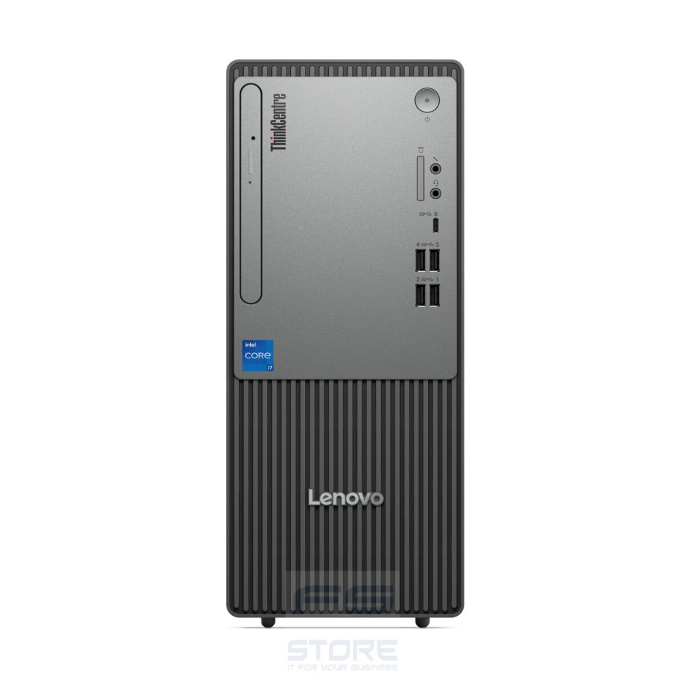 Lenovo ThinkCentre neo 50t Gen 5 Intel Core i7 i7-14700 16 GB DDR5-SDRAM 512 GB SSD Windows 11 Pro Tower PC Nero