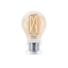Philips LED Lampadina Smart Filament Dimmerabile Luce Bianca da Calda a Fredda Attacco E27 60W Goccia