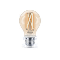 Philips LED Lampadina Smart Filament Dimmerabile Luce Bianca da Calda a Fredda Attacco E27 60W Goccia