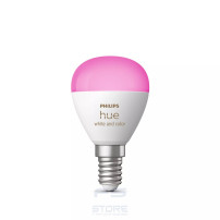 Philips Hue White and Color ambiance Sferetta - lampadina connessa E14