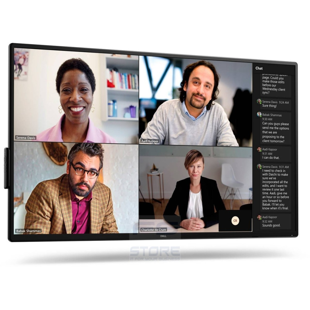 DELL P5525QC Pannello piatto per segnaletica digitale 138,8 cm (54.6\