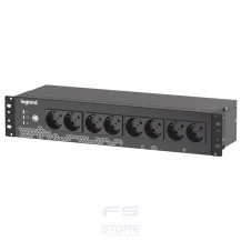 Legrand Keor ASI PDU 800VA FR/GR/IT INPUT 8 GR/IT OUTPUT BLACK gruppo di continuità (UPS) Standby (Offline) 0,8 kVA 480 W 8 pres