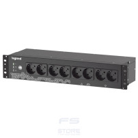 Legrand Keor ASI PDU 800VA FR/GR/IT INPUT 8 GR/IT OUTPUT BLACK gruppo di continuità (UPS) Standby (Offline) 0,8 kVA 480 W 8 pres