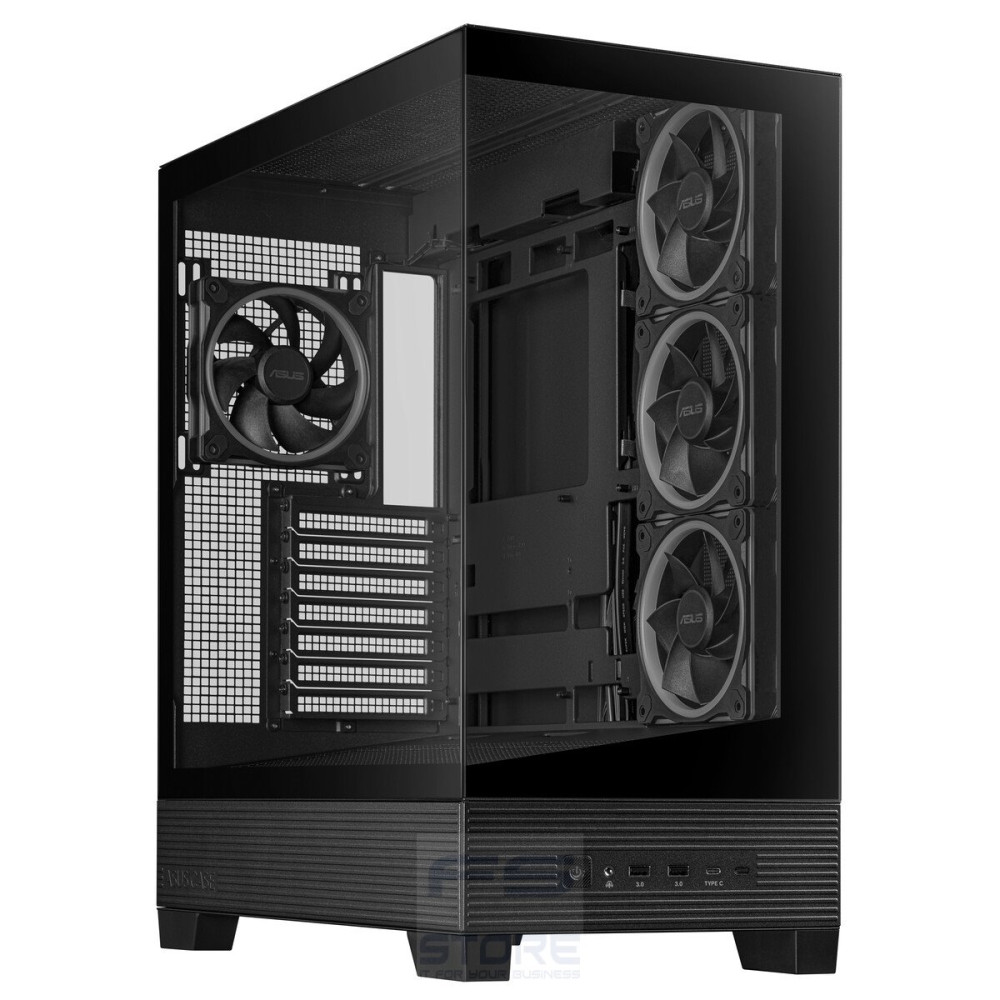 ASUS A31 Plus TG ARGB BLACK Midi Tower Nero