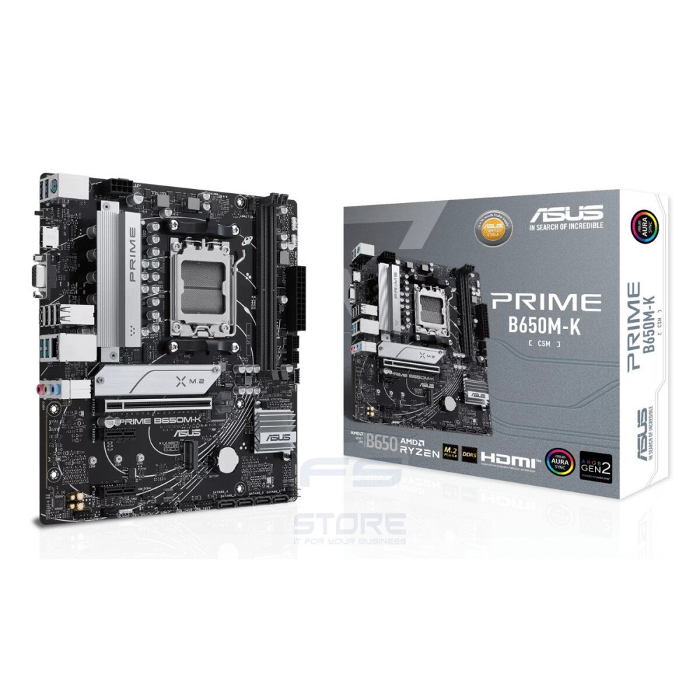 ASUS PRIME B650M-K AMD B650 Socket AM5 micro ATX