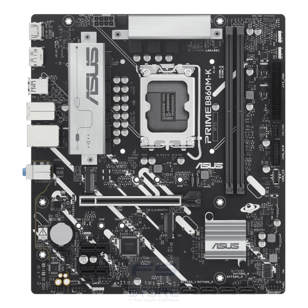 ASUS PRIME B860M-K Intel B860 LGA 1851 (Socket V1) micro ATX
