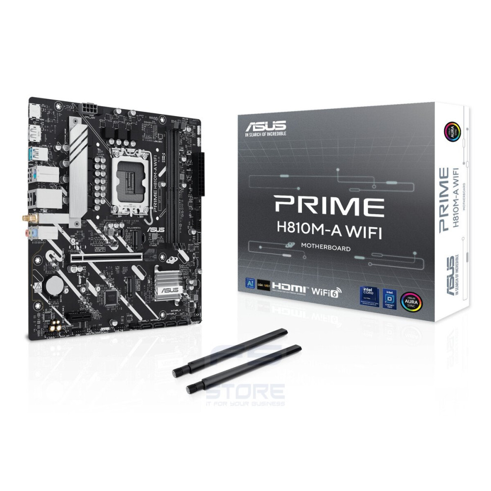 ASUS PRIME H810M-A WIFI Intel H810 LGA 1851 (Socket V1) micro ATX