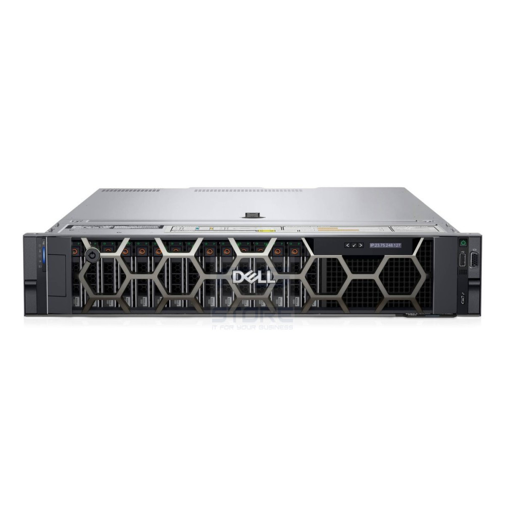 DELL PowerEdge R550 server 480 GB Armadio (2U) Intel Xeon Silver 4309Y 2,8 GHz 16 GB DDR4-SDRAM 1100 W