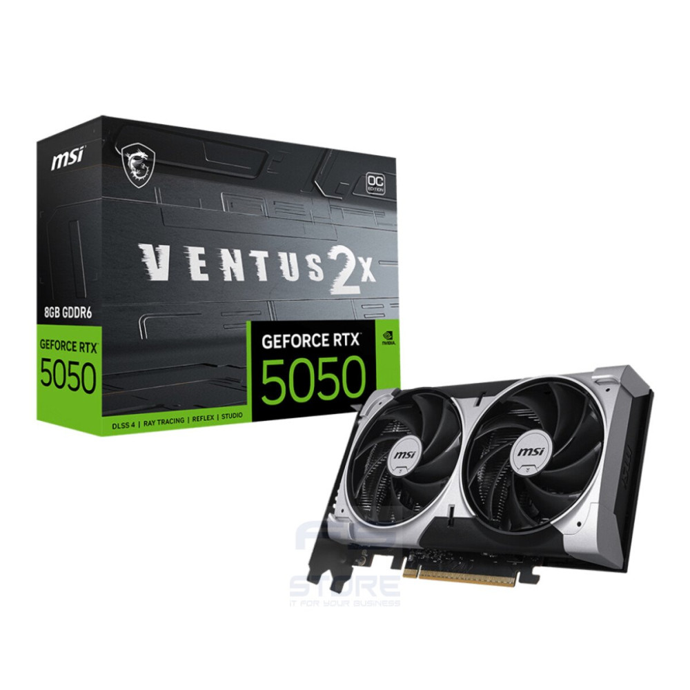 MSI GEFORCE RTX 5050 8G VENTUS 2X OC scheda video NVIDIA 8 GB GDDR6