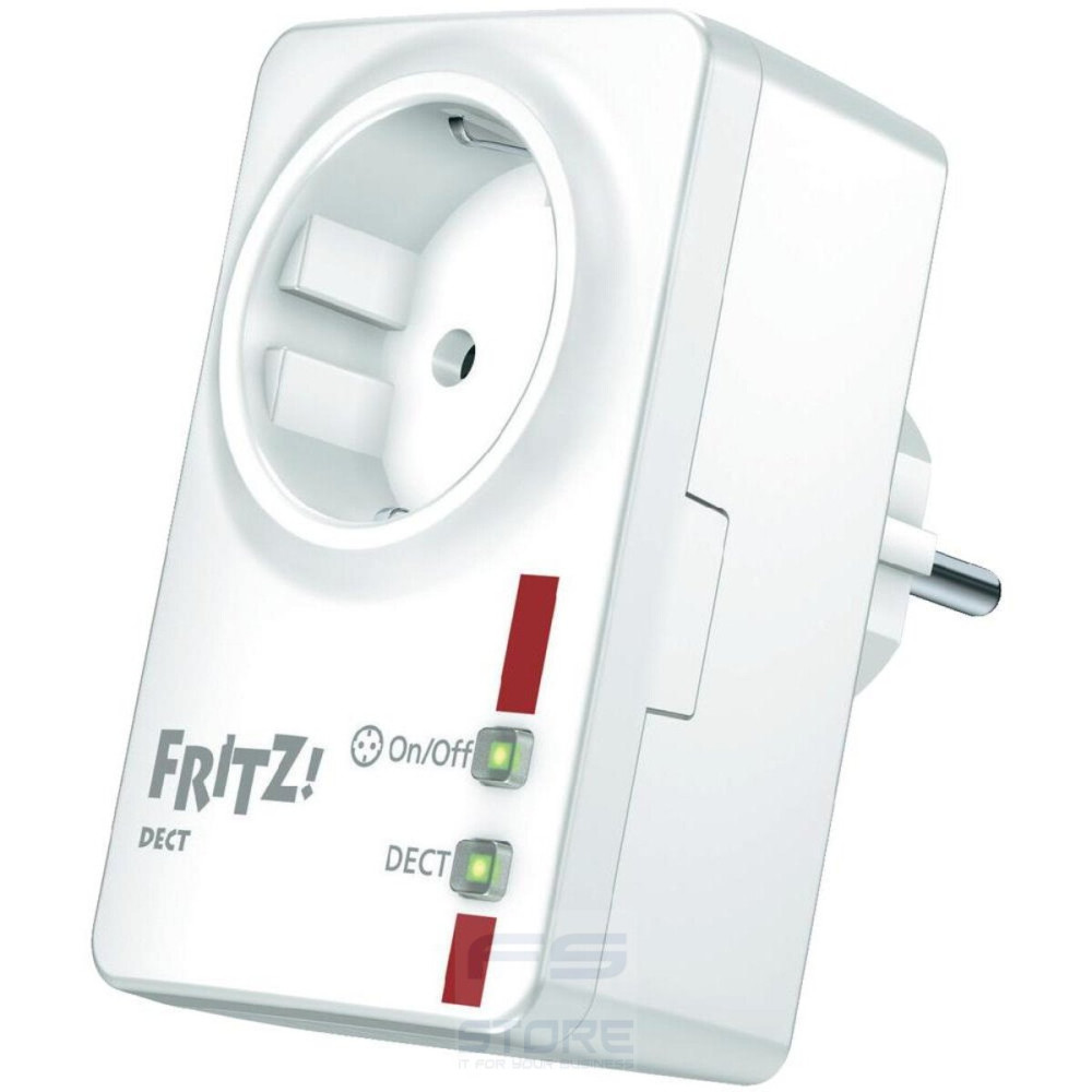 DECT FRITZ 200 International presa intelligente 1,1 W Casa Bianco
