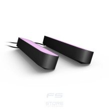 Philips Hue White and Color ambiance Play Kit Base con alimentatore 2 pezzi Nero