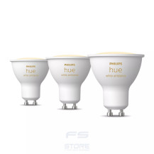 Philips Hue White ambiance GU10 - faretto connesso - (confezione da 3)