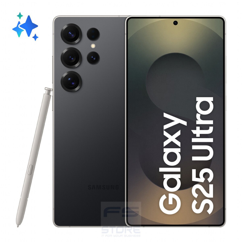 Samsung Galaxy S25 Ultra Smartphone AI, Display 6.9'' QHD+ Dynamic AMOLED 2X, Fotocamera 200MP, RAM 12GB, 256GB, 5.000 mAh, Tita