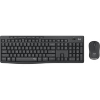 Logitech MK295 Silent Wireless Combo. Kit Tastiere Mouse