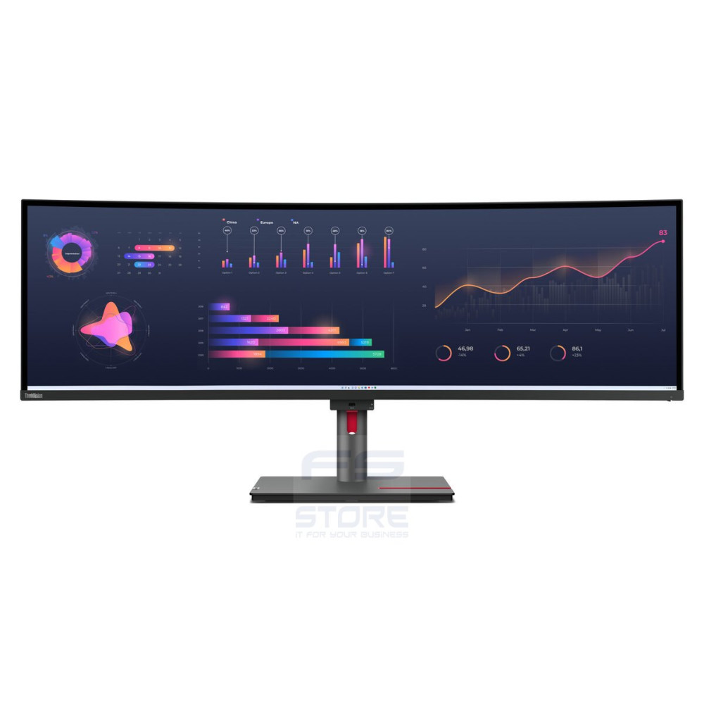Lenovo ThinkVision P49w-30 Monitor PC 124,5 cm (49\