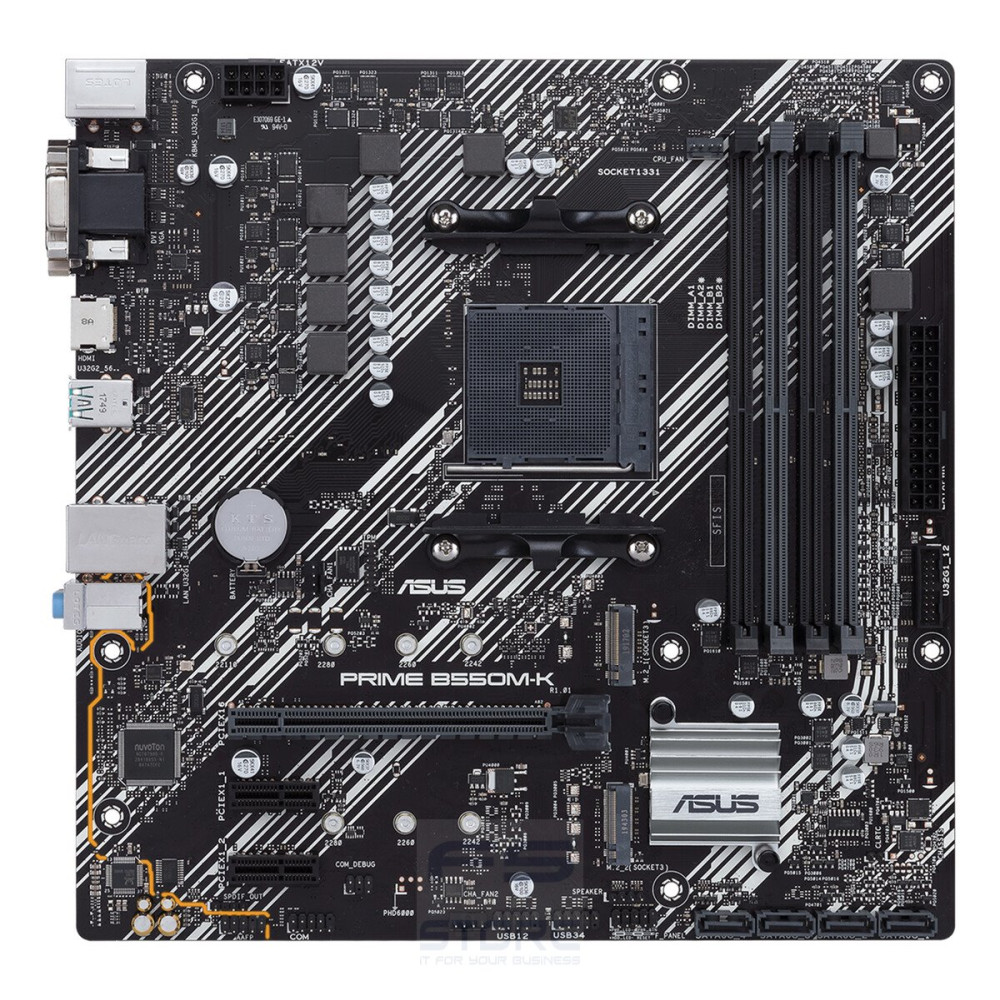 ASUS PRIME B550M-K AMD B550 Socket AM4 micro ATX