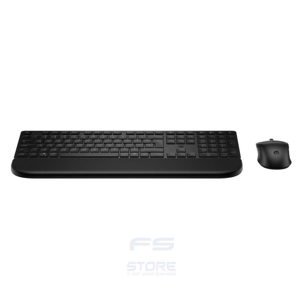 HP Combinazione di tastiera e mouse 585C multi-dispositivo e dual-mode con poggiapolsi