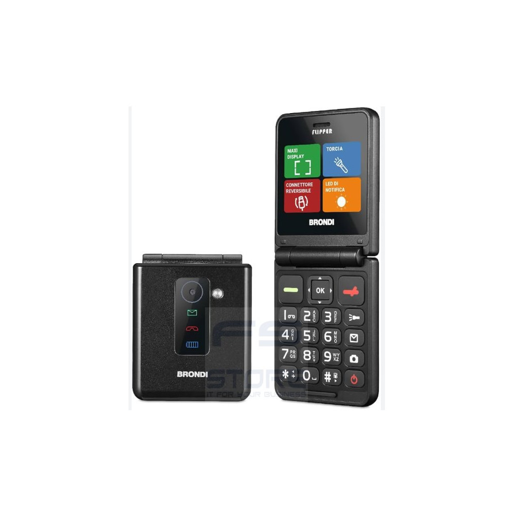 Brondi DSBRFLIBK Smartphone