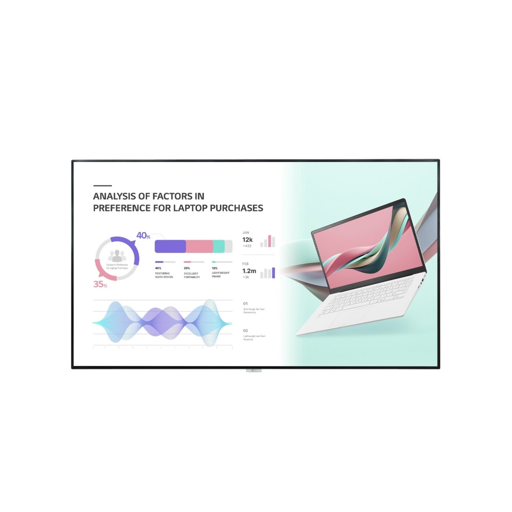 Lg 98UH5J-H Monitor Digital Signage