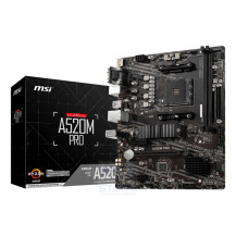 MSI A520M PRO scheda madre AMD A520 Socket AM4 micro ATX
