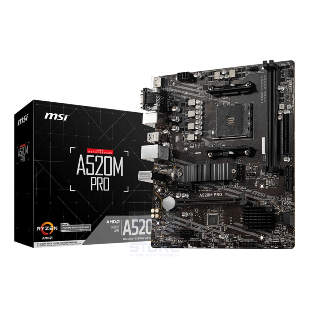 MSI A520M PRO scheda madre AMD A520 Socket AM4 micro ATX