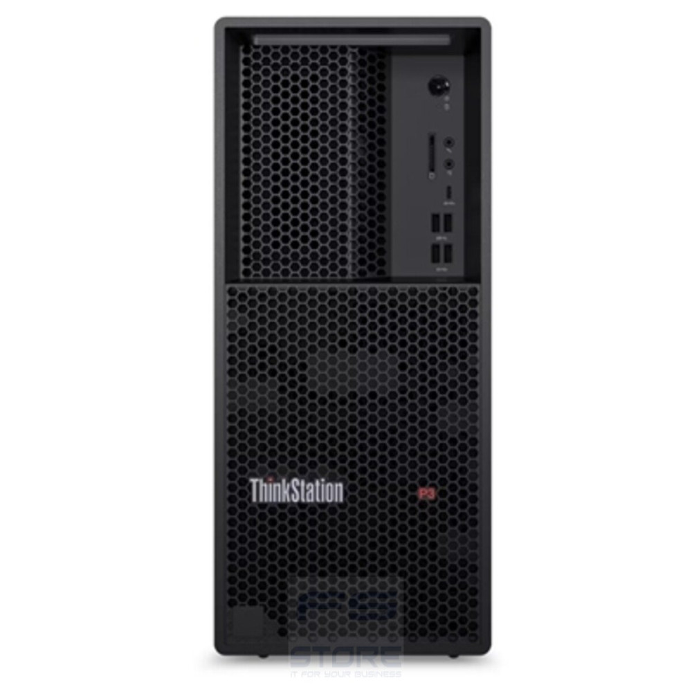 Lenovo ThinkStation P3 Tower Gen 2 Intel Core Ultra 7 265K 32 GB DDR5-SDRAM 1 TB SSD Windows 11 Pro Stazione di lavoro Nero