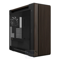 ASUS ProArt PA602 Wood Edition Modern Black - Tempered Glass Panel Midi Tower Nero, Legno