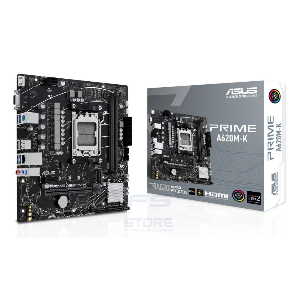 ASUS PRIME A620M-K AMD A620 Socket AM5 micro ATX