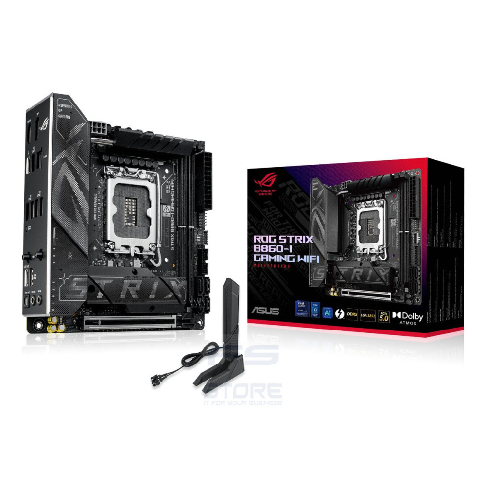 ASUS ROG STRIX B860-I GAMING WIFI Intel B860 LGA 1851 (Socket V1) mini ITX