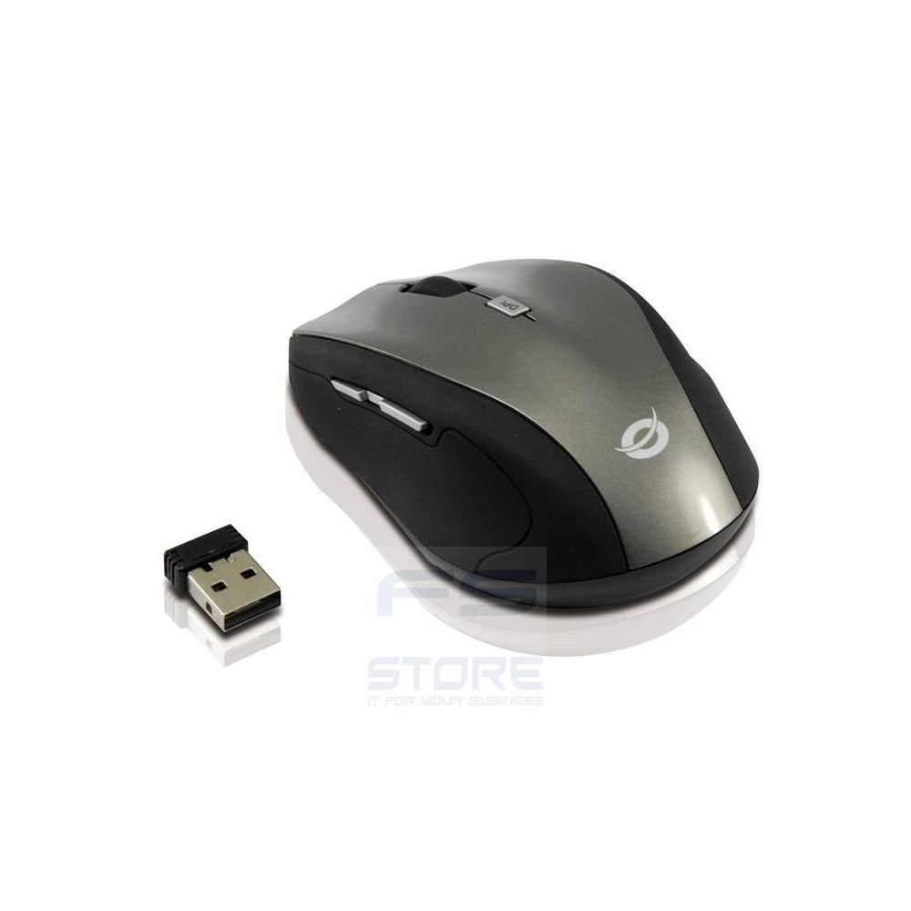 Conceptronic CLLM5BTRVWL mouse Viaggio Mano destra RF Wireless Ottico 1600 DPI