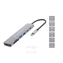 Conceptronic DONN28G replicatore di porte e docking station per laptop Cablato USB 3.2 Gen 1 (3.1 Gen 1) Type-C Grigio