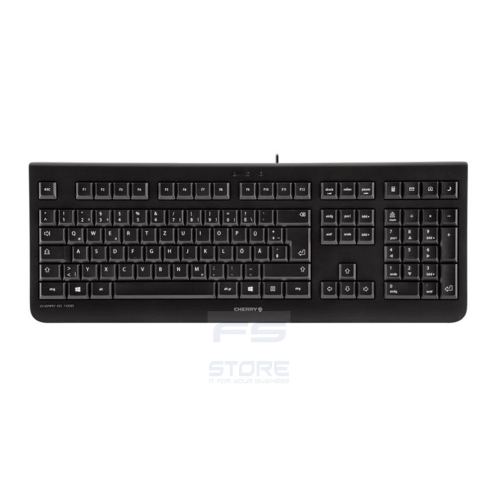 CHERRY KC 1000 tastiera Universale USB QWERTY Italiano Nero