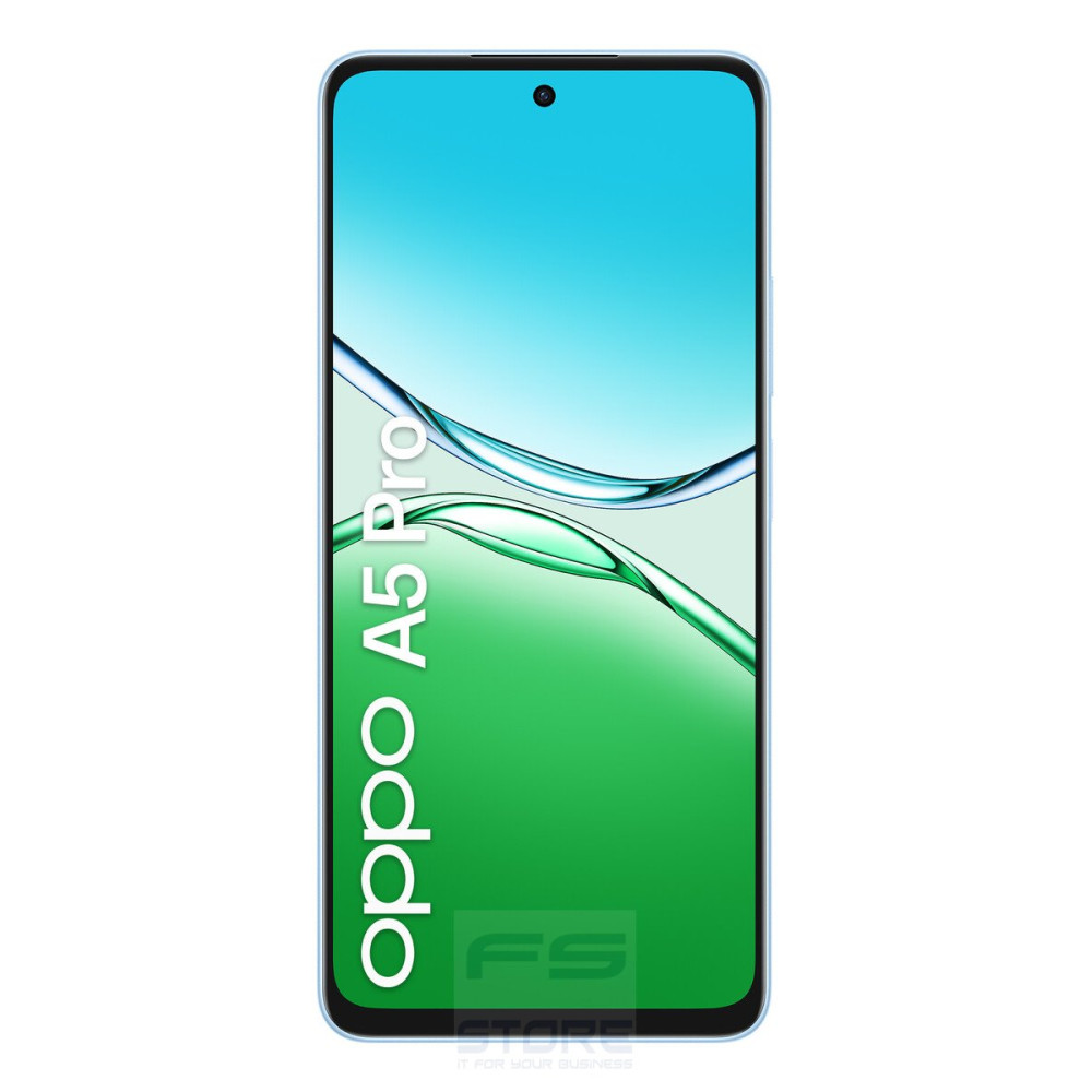 OPPO A5 Pro Smartphone, Foto AI 50MP, Frontale 8MP, Display 6.67” 90HZ LCD HD+, 5800mAh, RAM 8(Esp4GB/6GB/8GB)+ROM 256GB (esp1TB