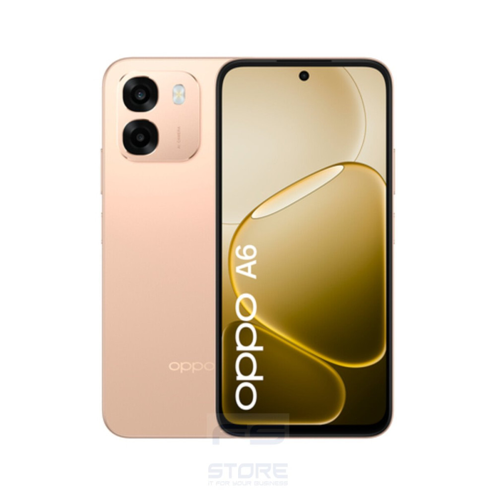 OPPO A6 AI Smartphone, doppia fotocamera 50MP+2, Selfie 8MP, Display 6.75” 120HZ IPS HD+, 6550mAh, RAM 6GB(Esp2GB/4GB/6GB)+ROM 2