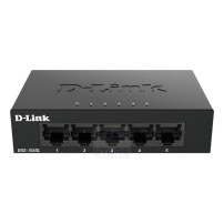 D-Link DGS-105GL/E switch di rete Non gestito Gigabit Ethernet (10/100/1000) Nero
