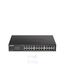 D-Link DGS-1100-24V2 switch di rete Gestito L2 Gigabit Ethernet (10/100/1000) 1U Nero