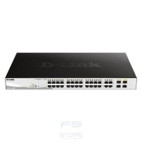D-Link DGS-1210-28P Gestito L2 Gigabit Ethernet (10/100/1000) Supporto Power over Ethernet (PoE) 1U