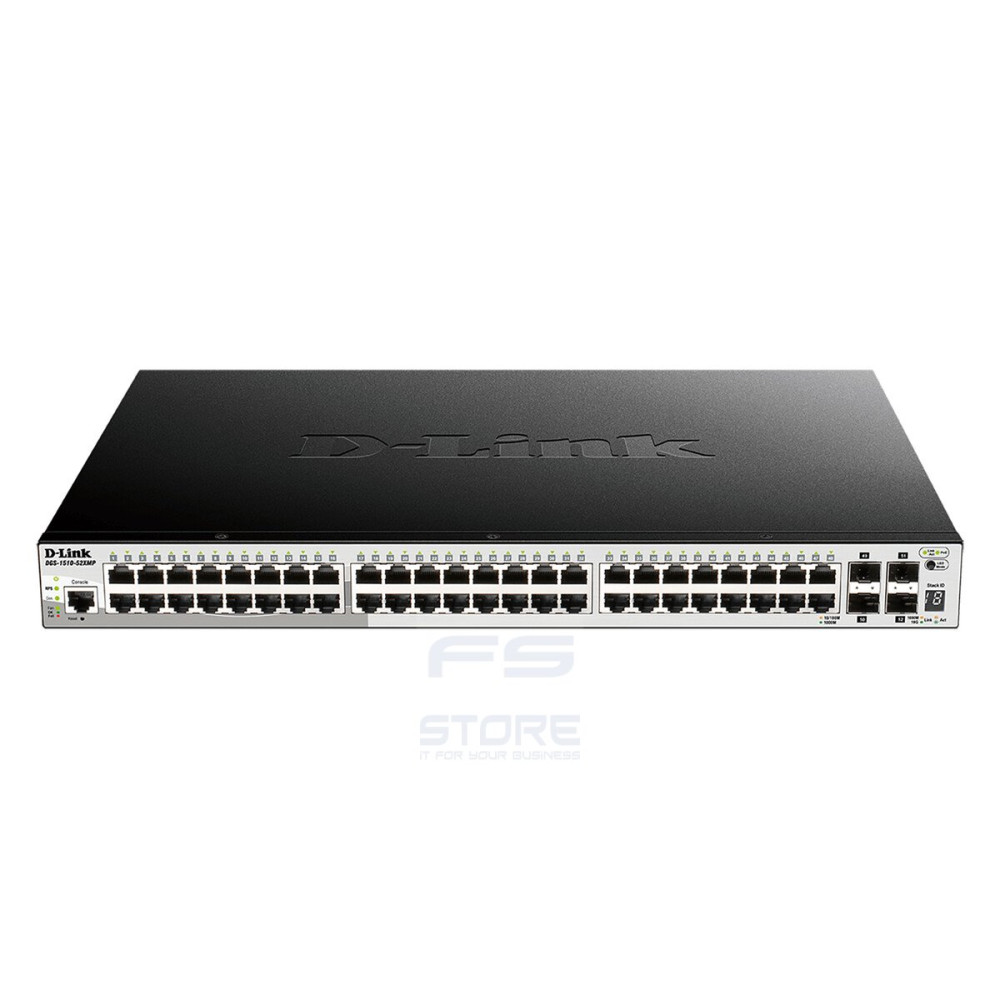 D-Link DGS-1510-20/E switch di rete Gestito L2/L3 Gigabit Ethernet (10/100/1000) 1U Grigio
