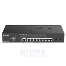 D-Link DGS-2000-10 switch di rete Gestito L2/L3 Gigabit Ethernet (10/100/1000) 1U Nero