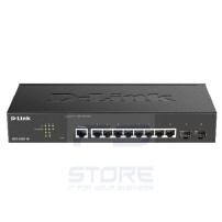 D-Link DGS-2000-10 switch di rete Gestito L2/L3 Gigabit Ethernet (10/100/1000) 1U Nero