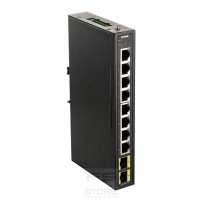 D-Link DIS-100G-10S switch di rete Non gestito Gigabit Ethernet (10/100/1000) DIN rail Nero