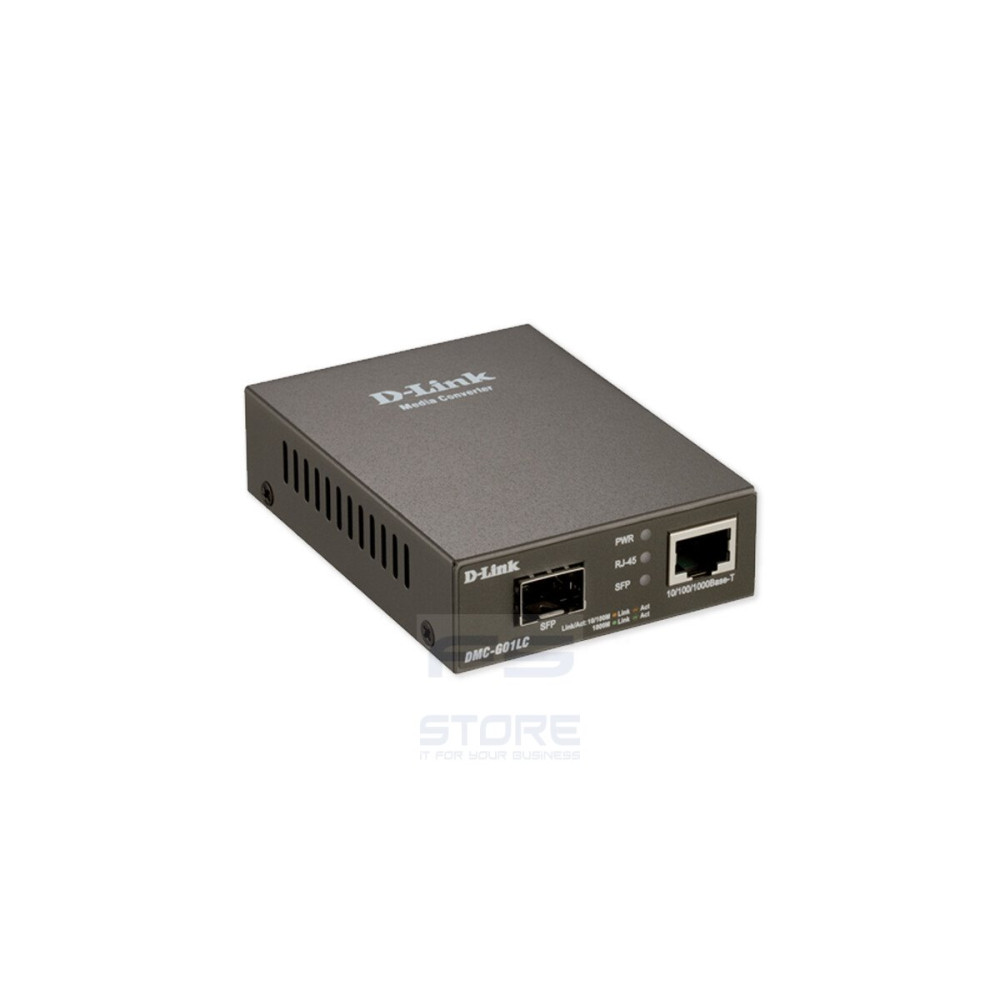 D-Link DMC-G01LC/E convertitore multimediale di rete 1000 Mbit/s Grigio