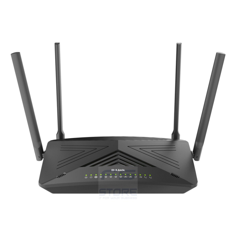D-Link DSL-X3052E router wireless Gigabit Ethernet Dual-band (2.4 GHz/5 GHz) Nero