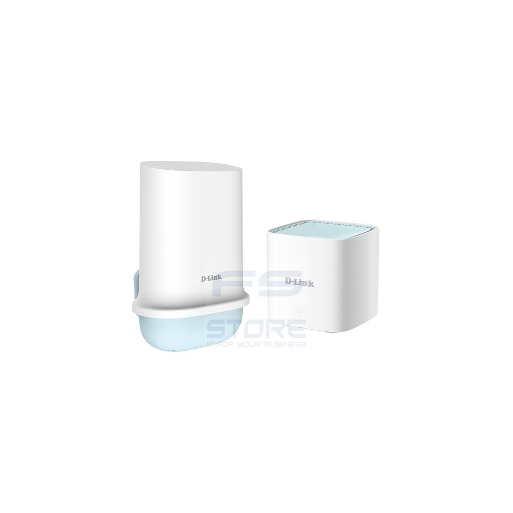 D-Link DWP-1010/KT sistema Wi-Fi Mesh Dual-band (2.4 GHz/5 GHz) Wi-Fi 6 (802.11ax) Bianco 2 5G Interno